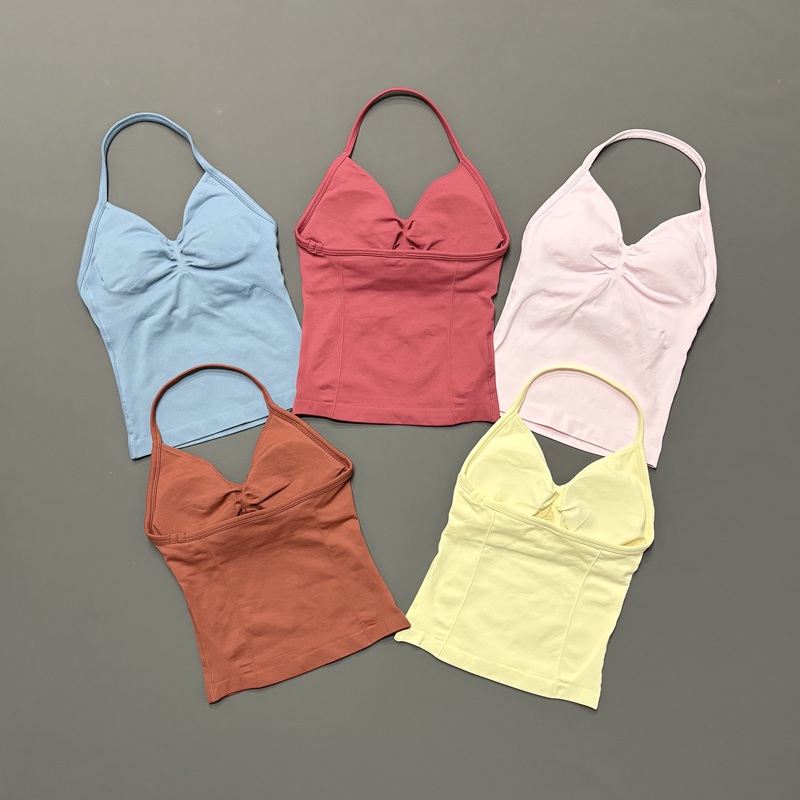 Yoga Fitness Tapis - Débardeur de sport sans coutures pour