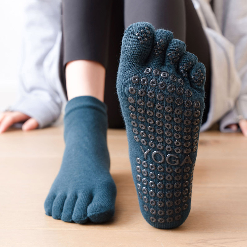 Yoga Dance & Fitness Center Llc - Chaussettes de Pilates antidérapantes pour femmes,