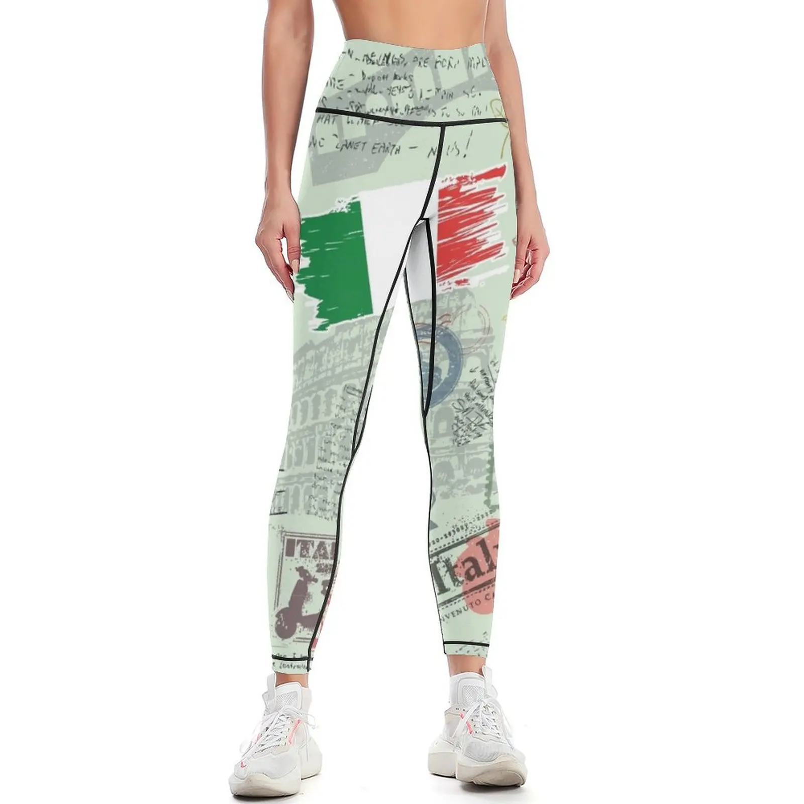 Yoga Fitness World - World Travel - Italie - Leggings