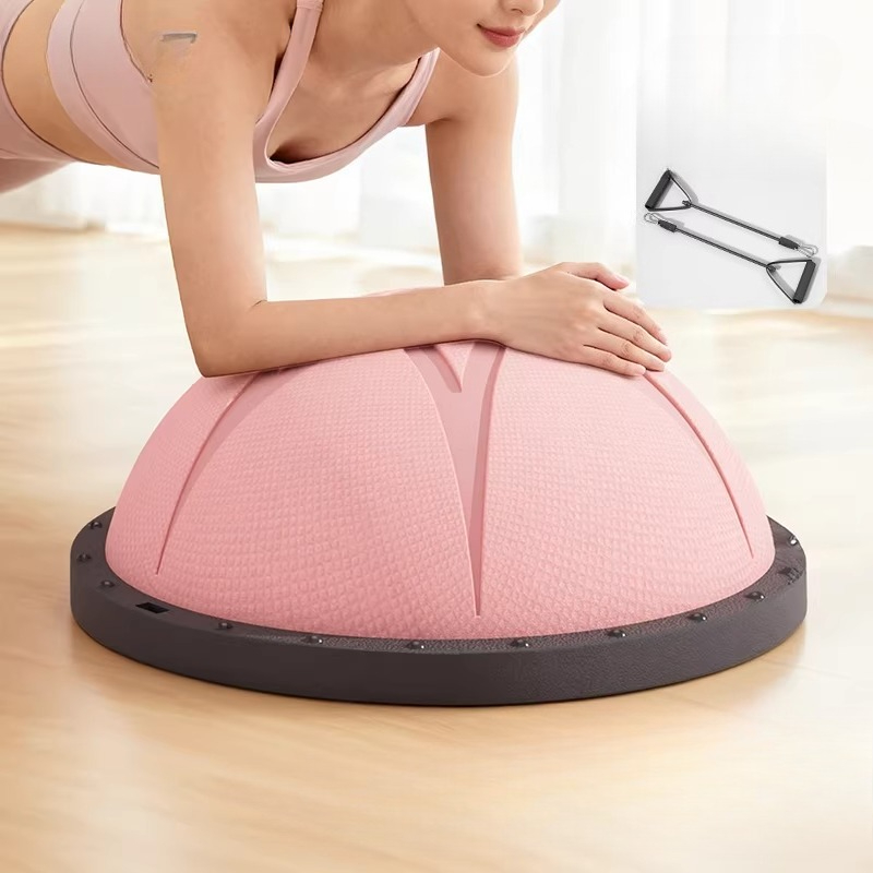 Bosu Ball Balance - Demi-balle d'entraînement d'équilibre à domicile, balle