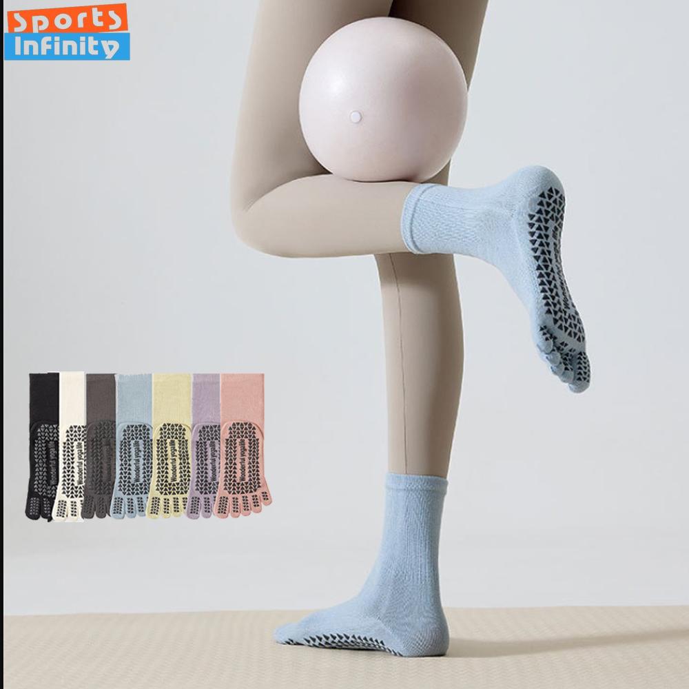 Yoga Fitness Pilates - Chaussettes de Yoga à cinq doigts