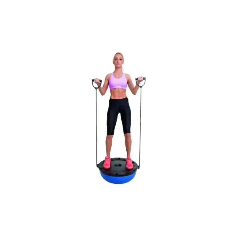 Bosu Ball Balance - Boule d'exercice bleue pour le Pilates