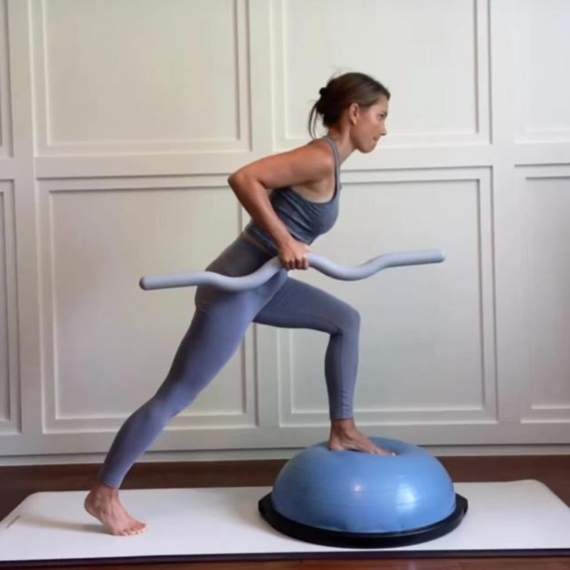 Yoga Fitness Bar - Barre de Pilates lestée avec revêtement