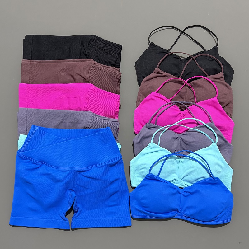 Yoga Fitness Top - 2 pièces Vision ensemble de gymnastique