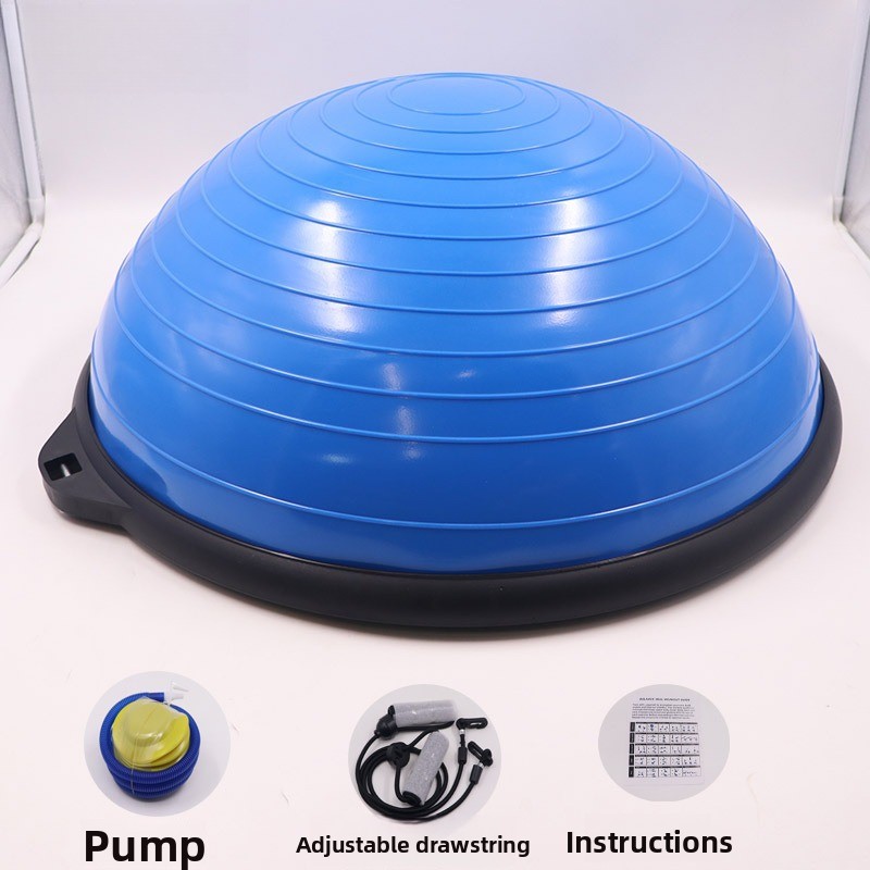 Bosu Ball Balance - Ballon Bosu Demi-sphère pour Yoga, Équilibre,