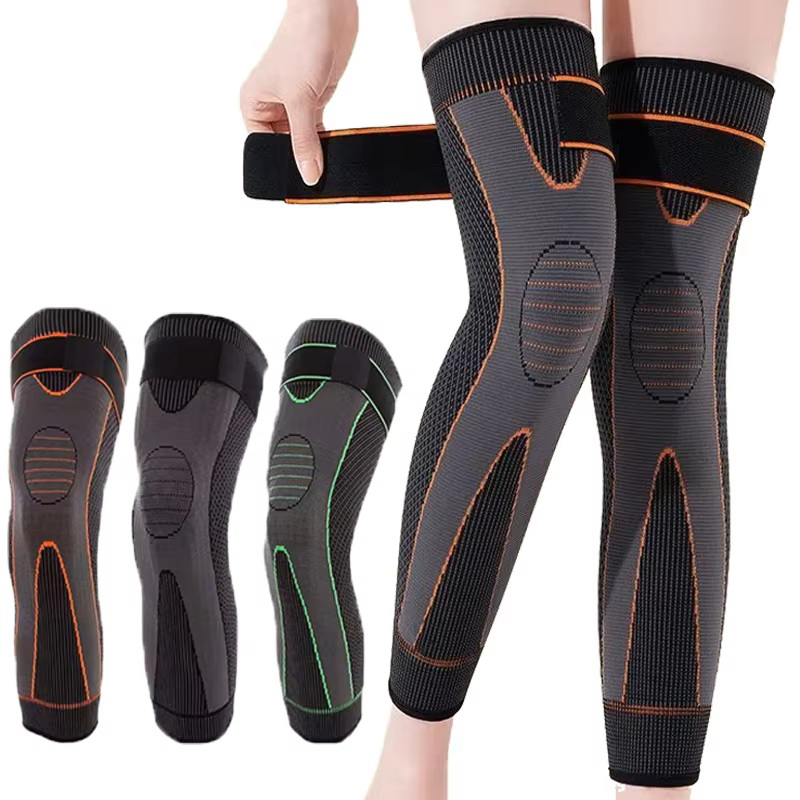 Knee Sleeve Compression - 2 pièces Genouillères de compression élastiques,