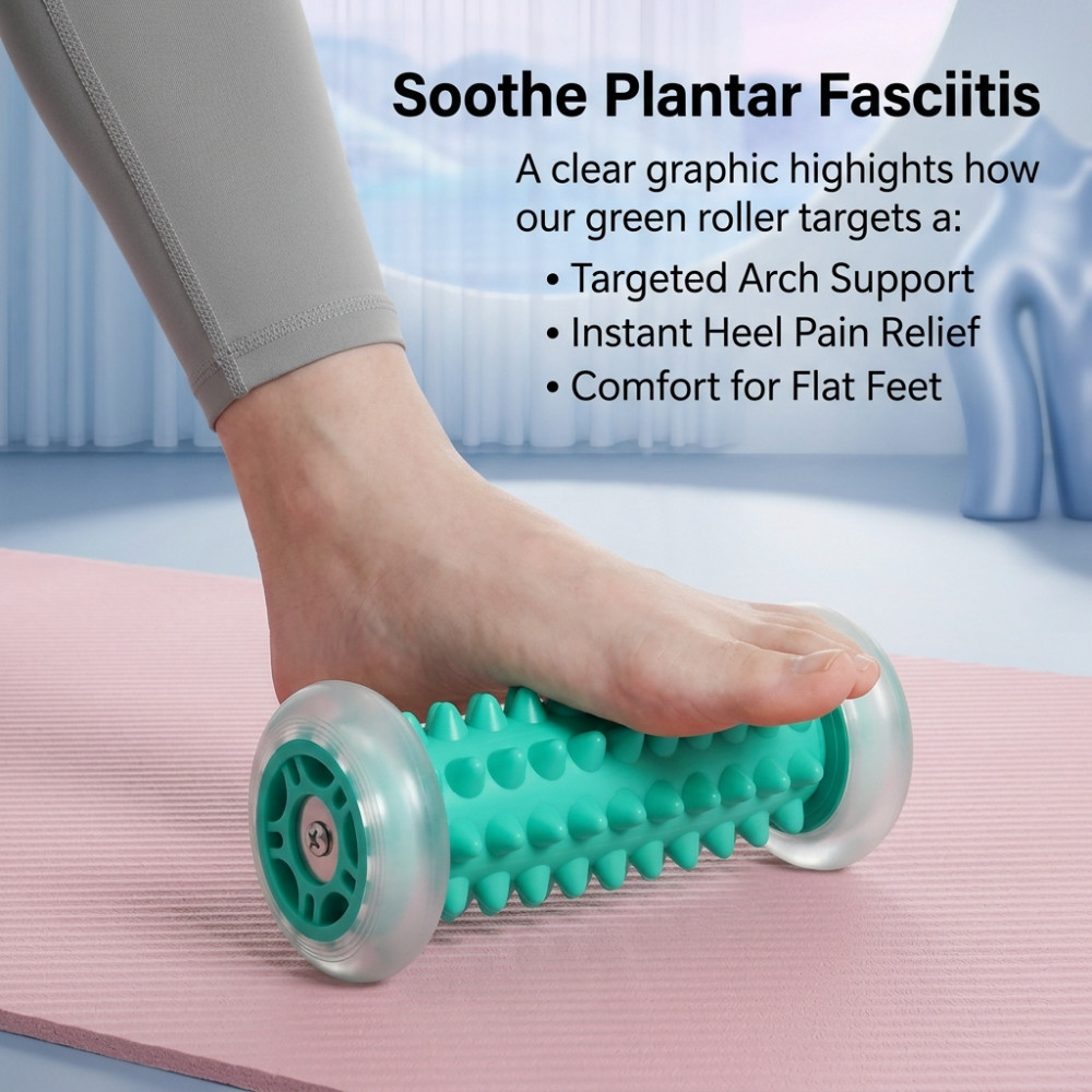 Rouleau de massage pour les pi - Yoga Fitness World avis et prix