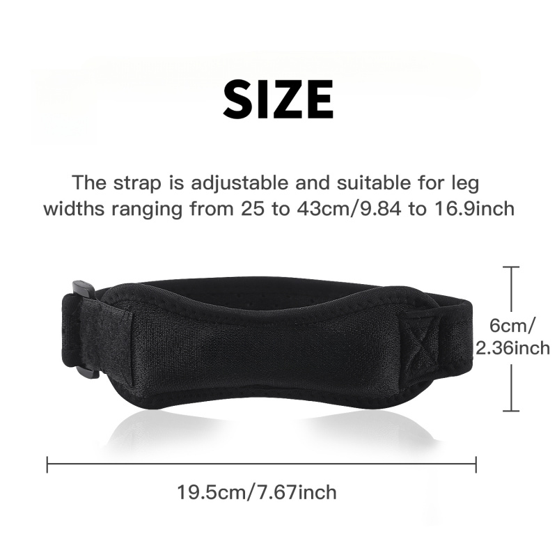1 attelle de genou réglable av - Knee Sleeve Compression avis et prix