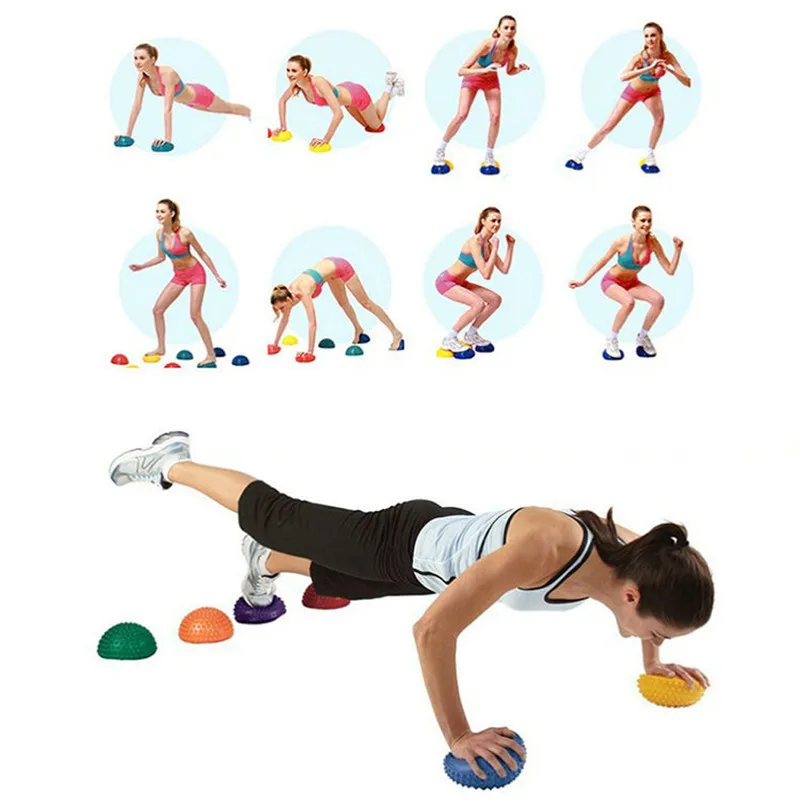 1 pièces 16cm balle de Yoga PV - Bosu Ball Balance avis et prix