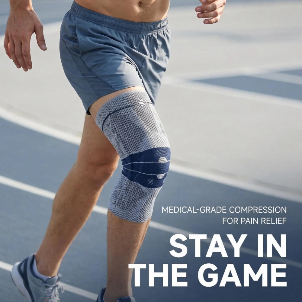 Genouillère antidérapante de l - Knee Sleeve Compression avis et prix