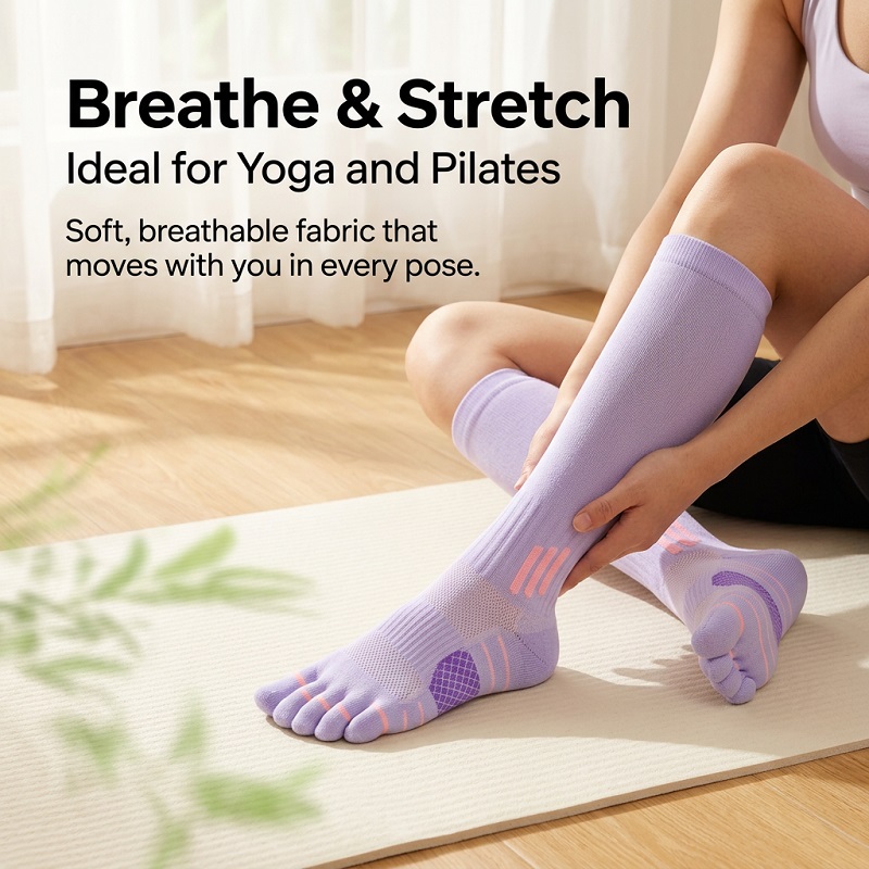 1/6 Paires de Chaussettes Long - Yoga In Fitness avis et prix
