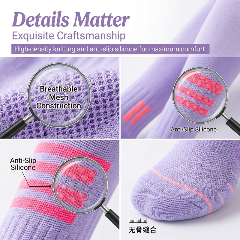 1/6 Paires de Chaussettes Long - Yoga In Fitness avis et prix