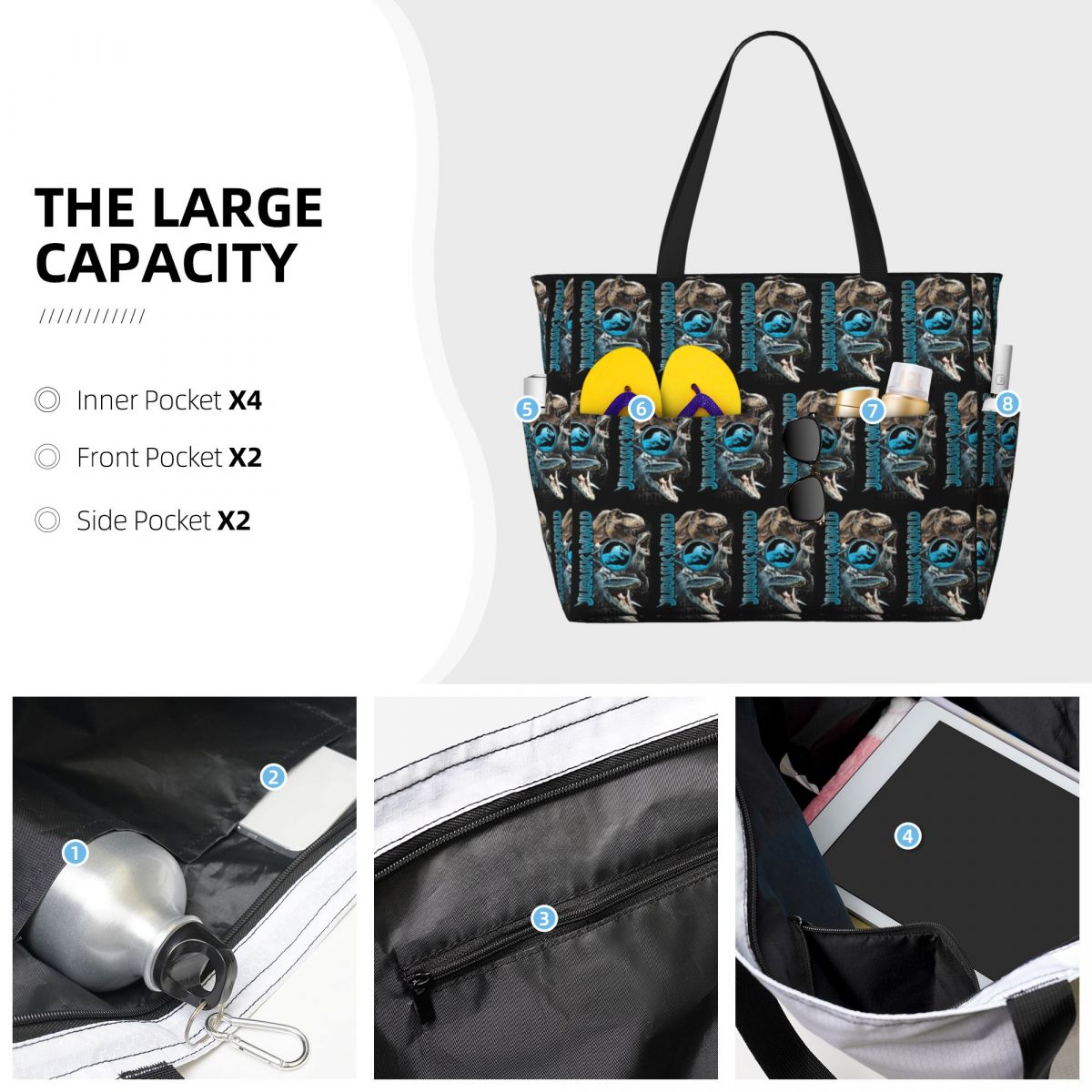 Sac fourre-tout de plage Juras - Yoga Fitness World avis et prix