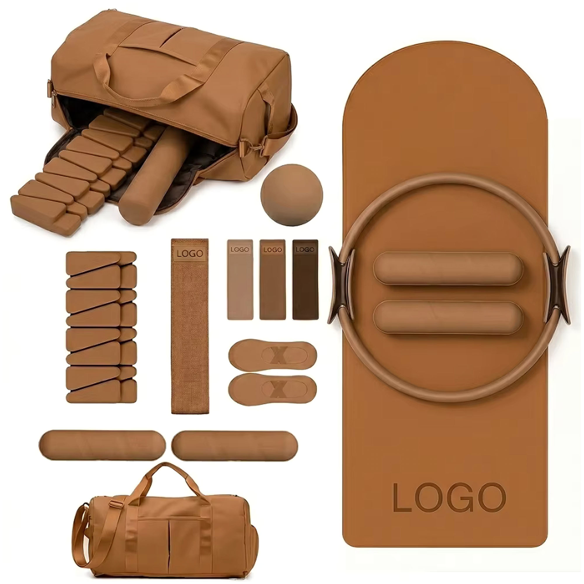 Kit de fitness personnalisé av - Yoga Fitness Logo avis et prix