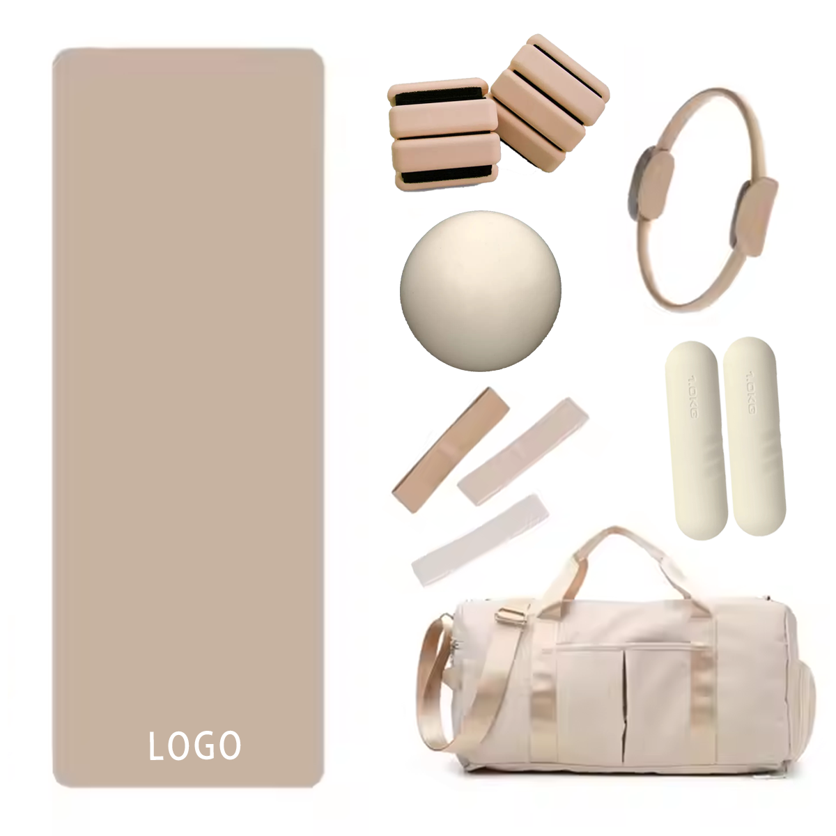 Kit de fitness personnalisé av - Yoga Fitness Logo avis et prix