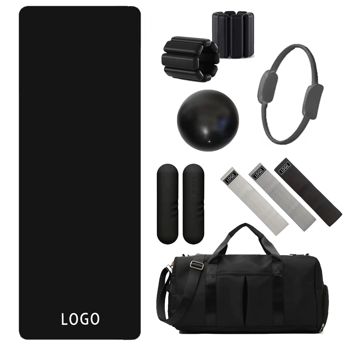 Kit de fitness personnalisé av - Yoga Fitness Logo avis et prix