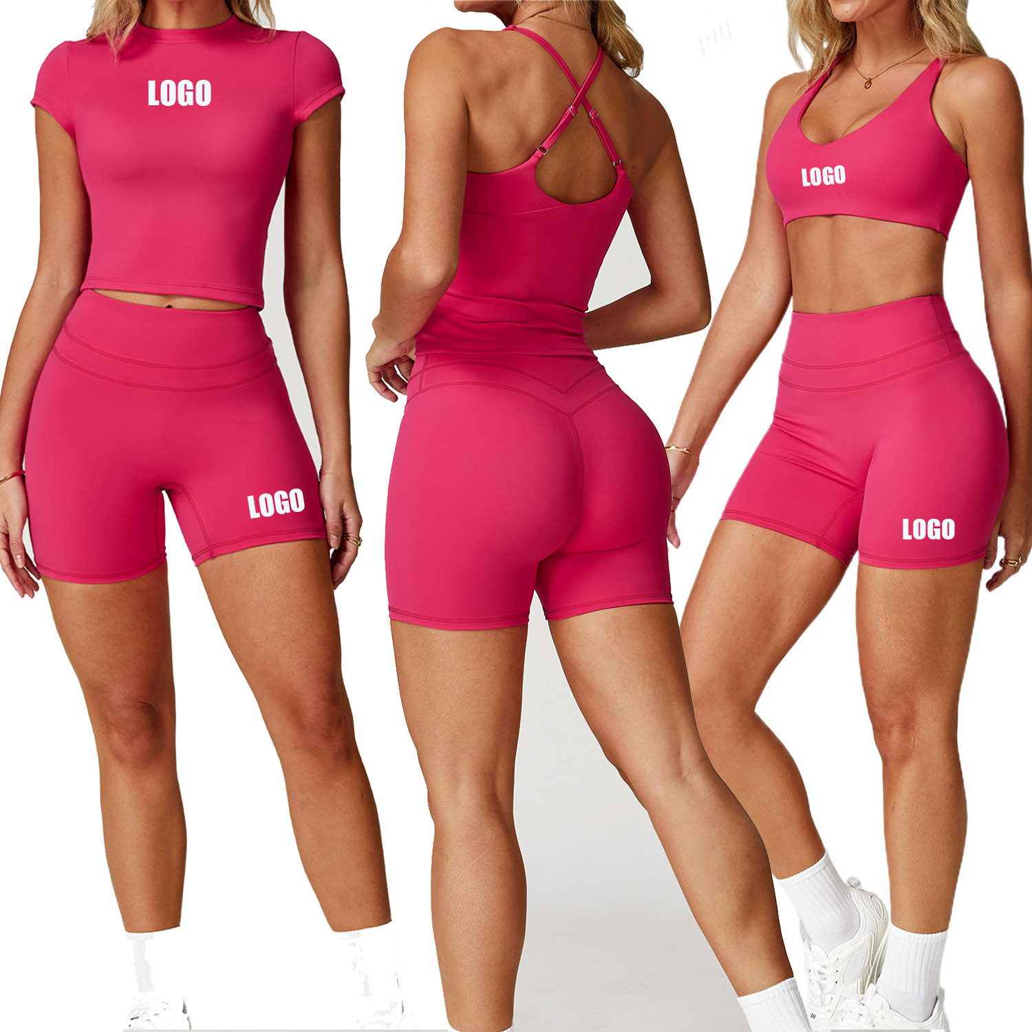 Combinaison de yoga avec LOGO  - Yoga Fitness Logo avis et prix