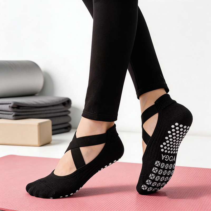 Chaussettes de yoga antidérapa - Yoga Dance & Fitness Center Llc avis et prix