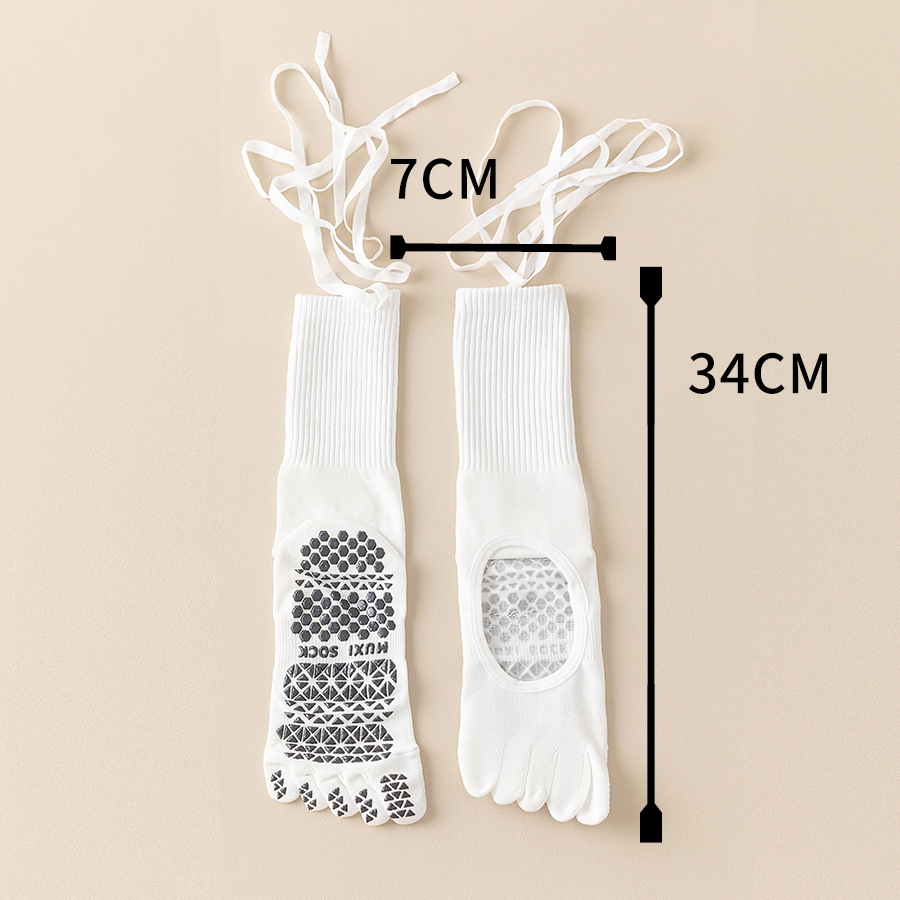 Chaussettes de yoga à lacets p - Yoga Dance & Fitness Center Llc avis et prix