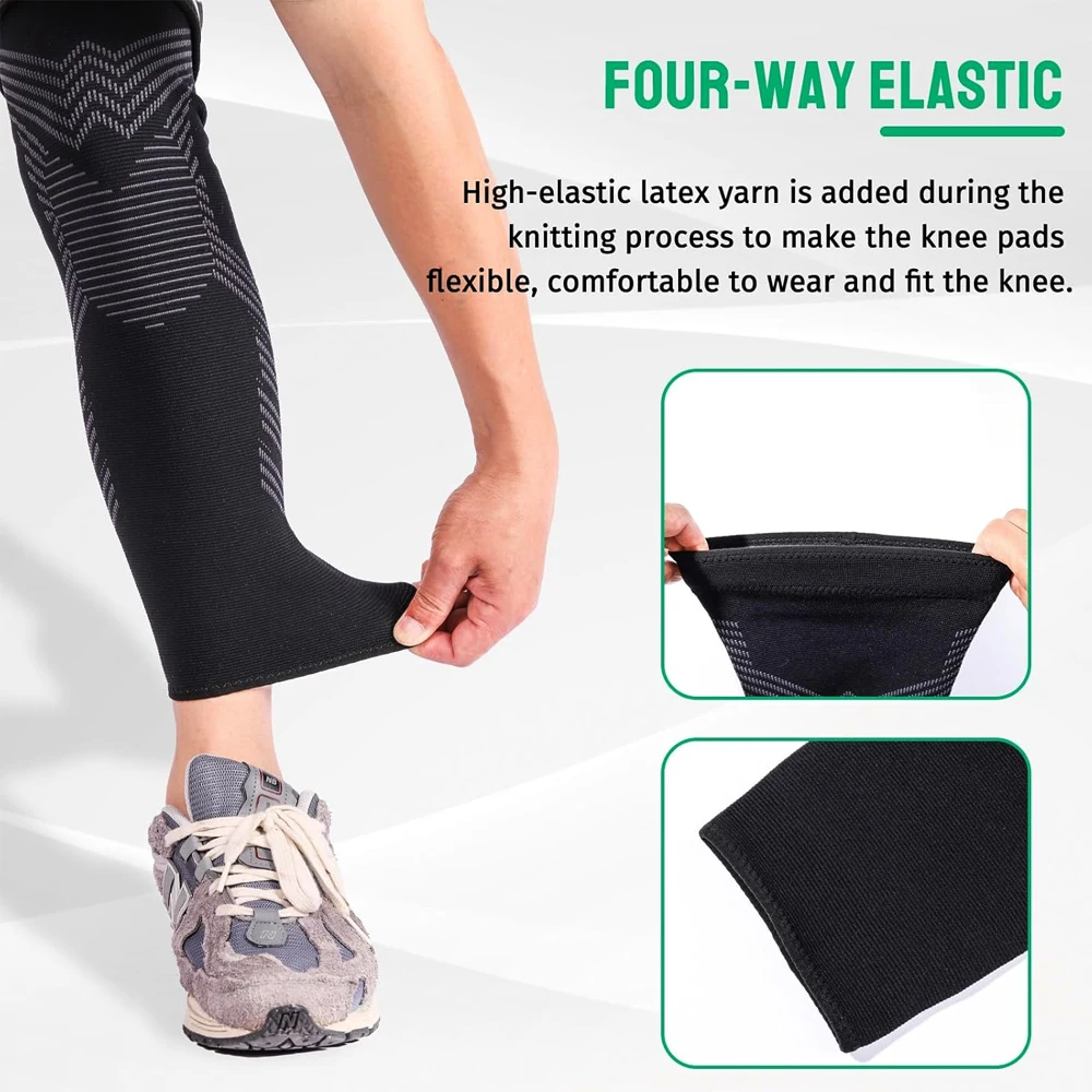 1/2 pièces, manchons de compre - Knee Sleeve Compression avis et prix