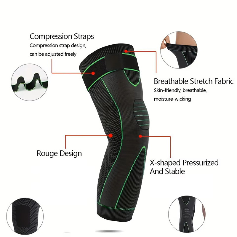 2 pièces Genouillères de compr - Knee Sleeve Compression avis et prix